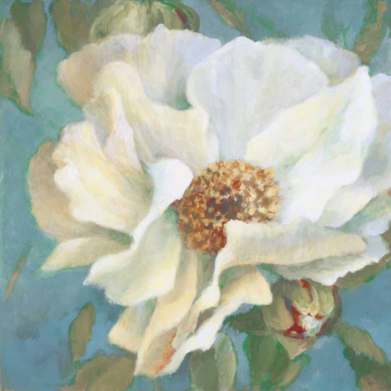 Sen~orita Peony in Bloom II Poster Print by Lanie Loreth - Item # VARPDX12249B
